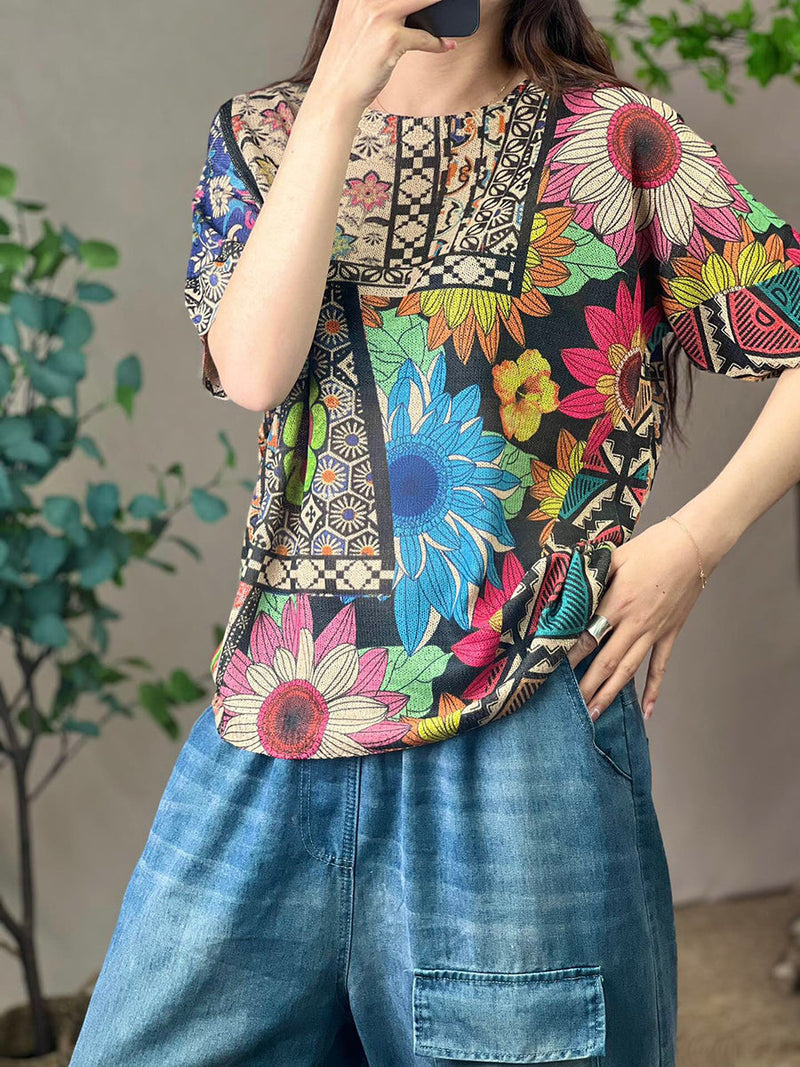 Vintage Inspired Pullover with a Contemporary Edge