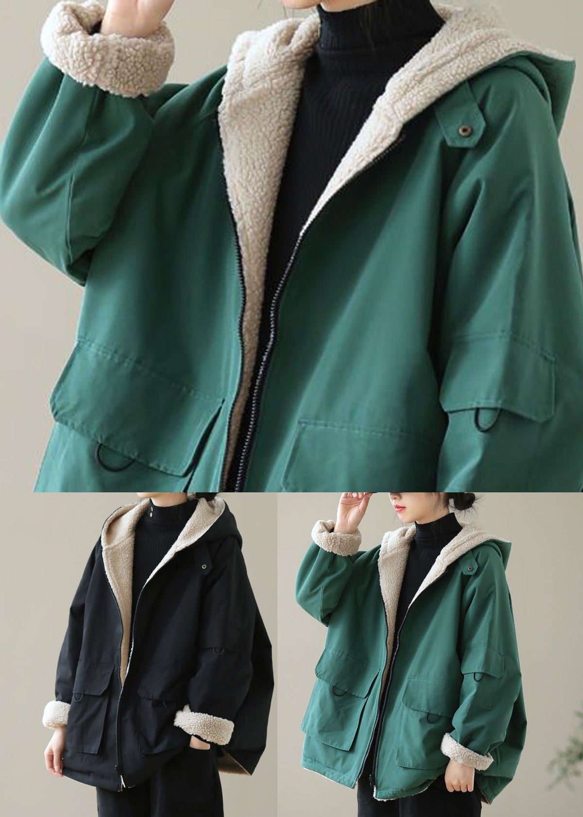 A Vintage Style Coat with Delicate Timeless Details
