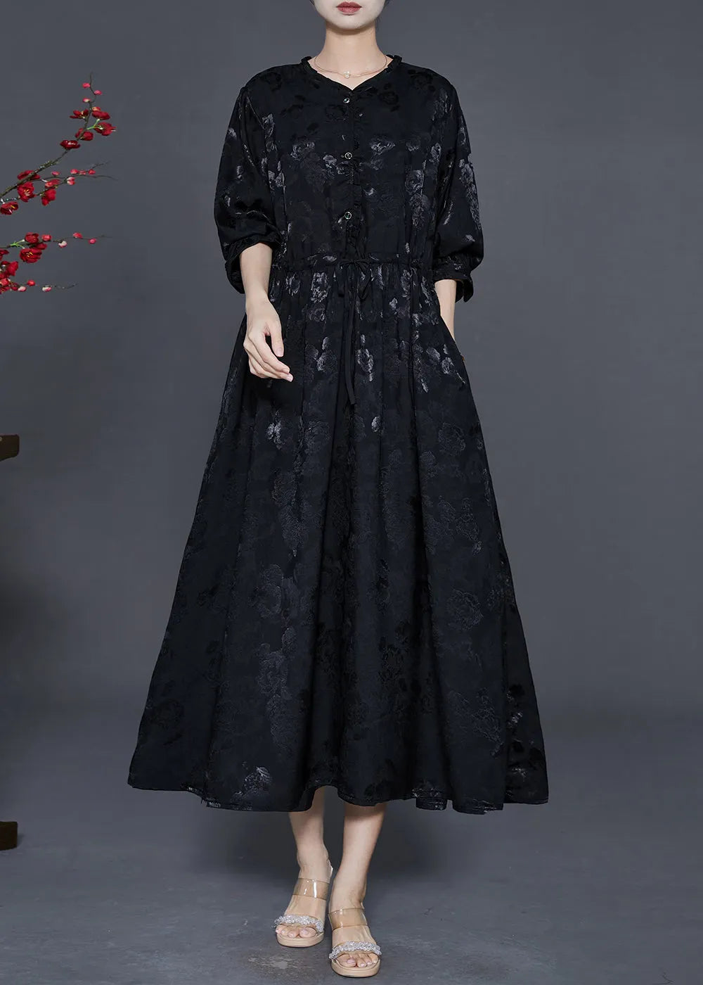 A Vintage Style Dress with Delicate Timeless Details