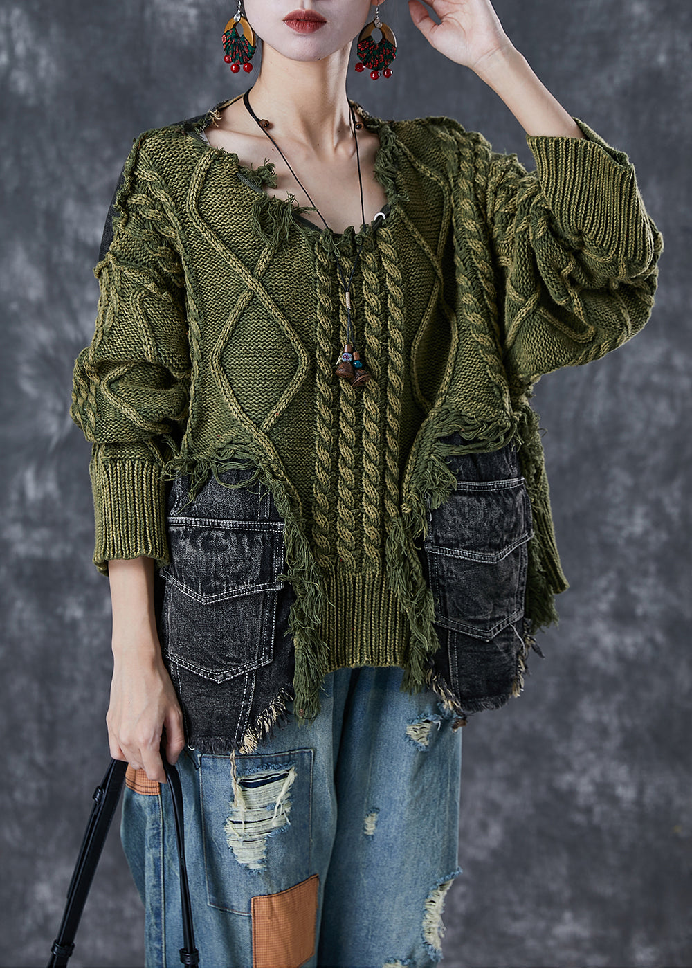 Gracefully Styled Sweater for Any Occasion