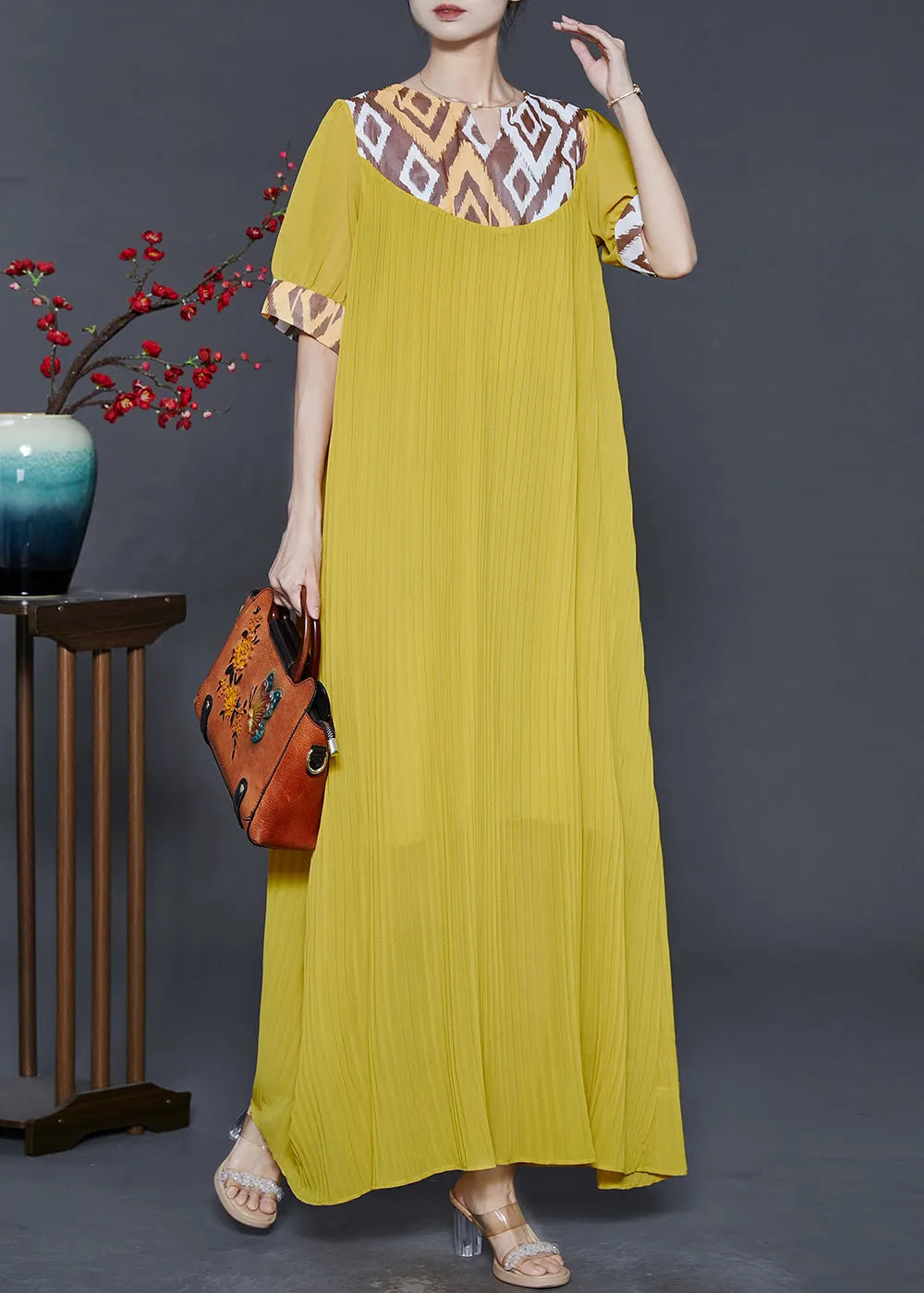 A Vintage Style Dress with Delicate Timeless Details