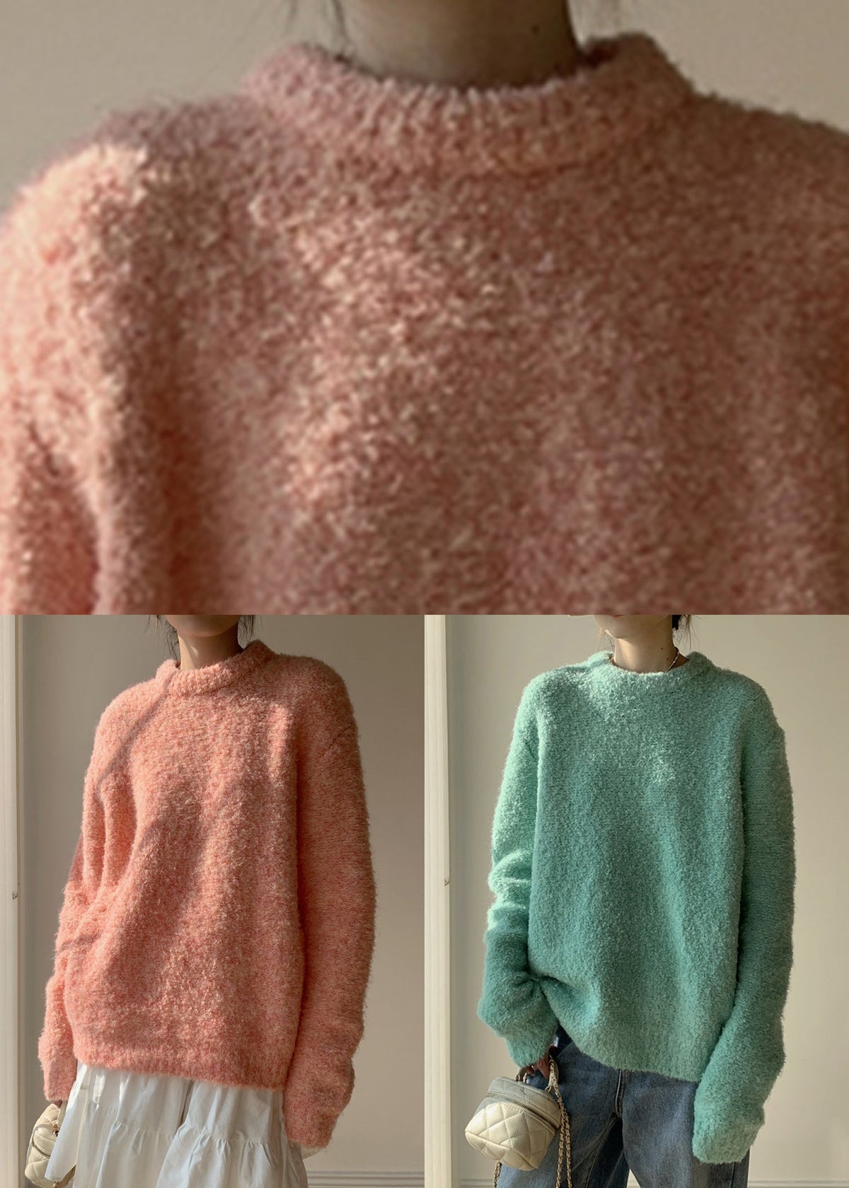 A Vintage Style Sweater with Delicate Timeless Details