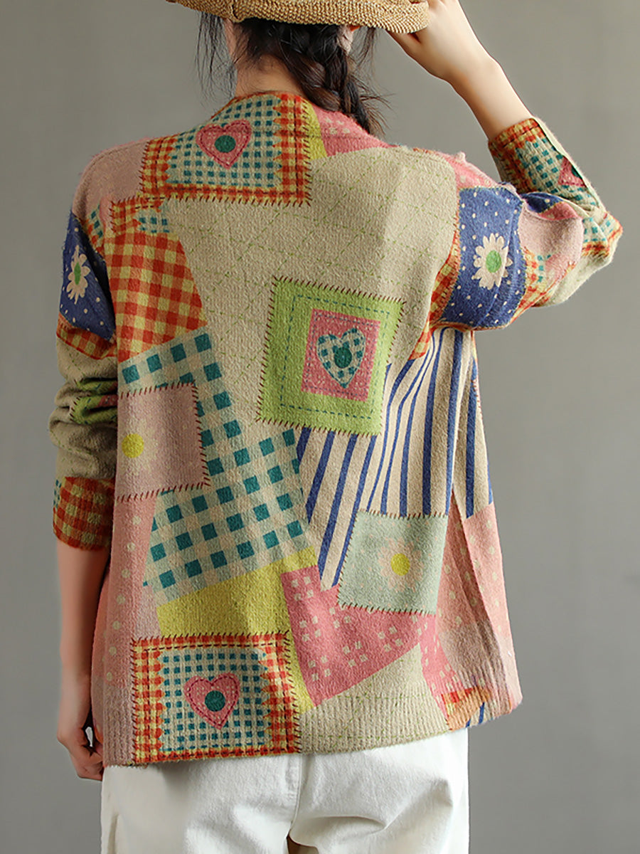 Vintage Inspired Sweater with a Contemporary Edge