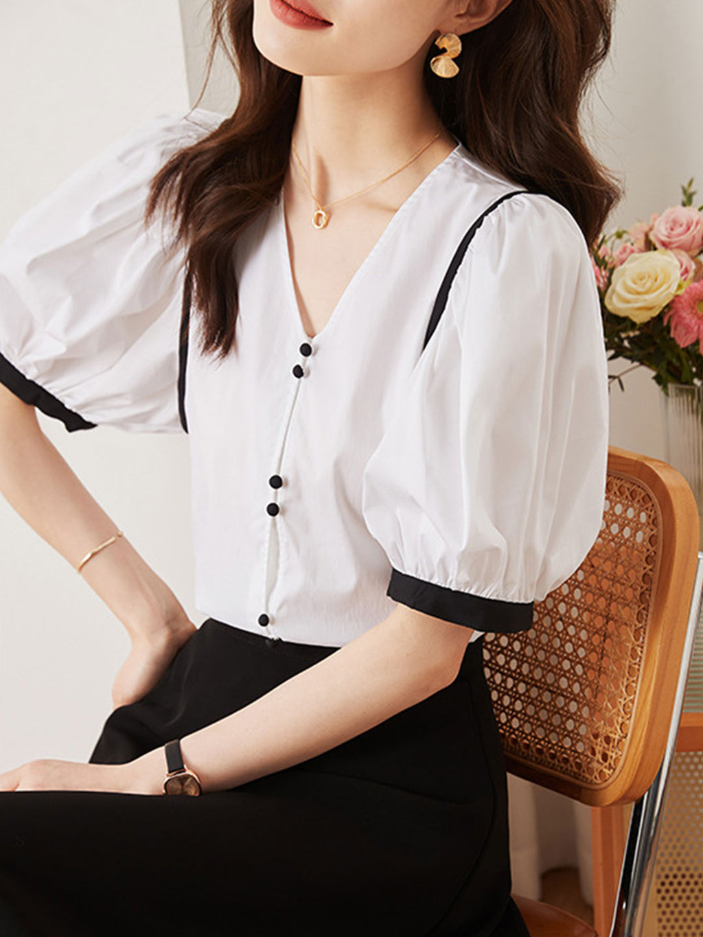Vintage Inspired Top with a Contemporary Edge