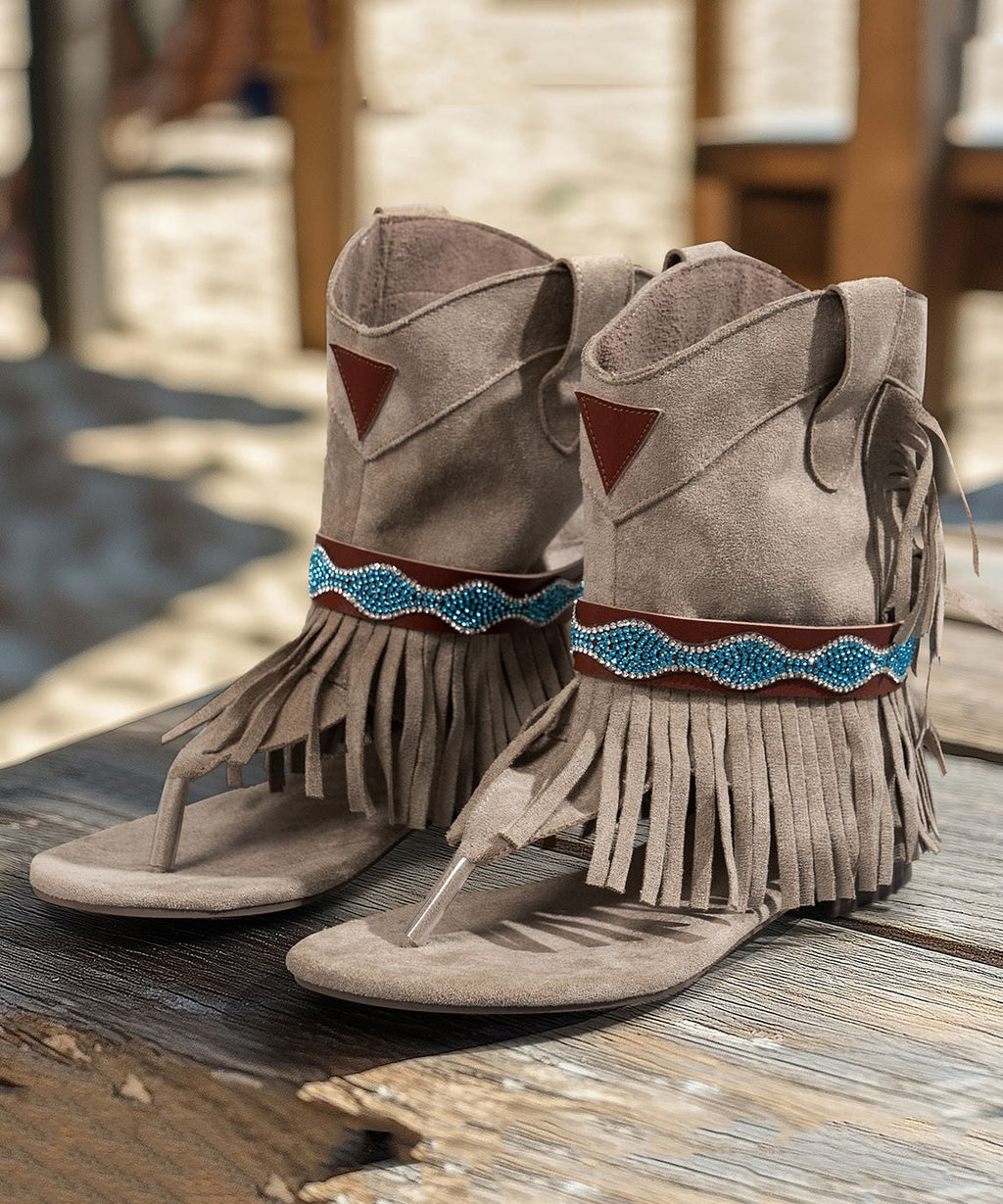 Vintage Inspired Orthopedic Boots