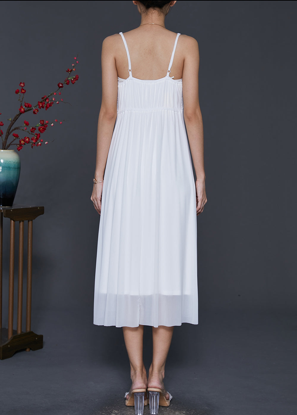 A Vintage Style Dress with Delicate Timeless Details