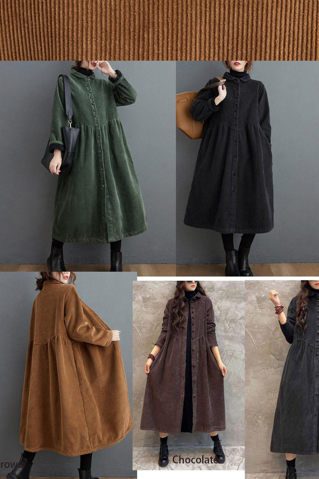 Well Tailored Coat with a Graceful Silhouette