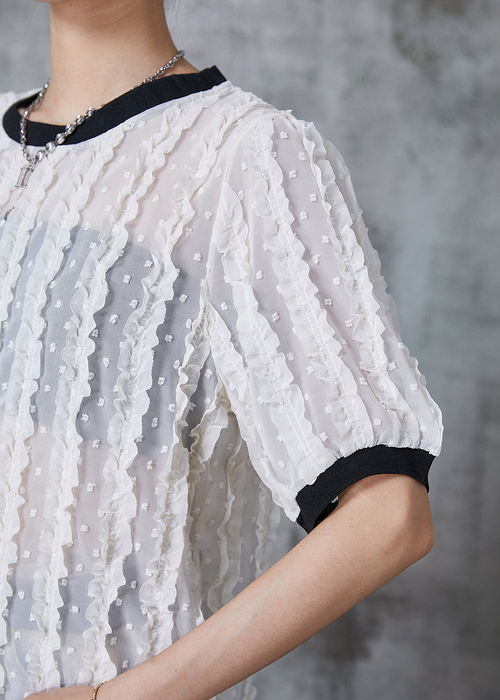 Gracefully Styled Top for Any Occasion