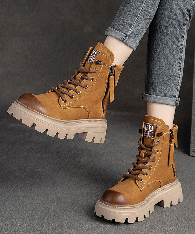 Vintage Inspired Orthopedic Boots