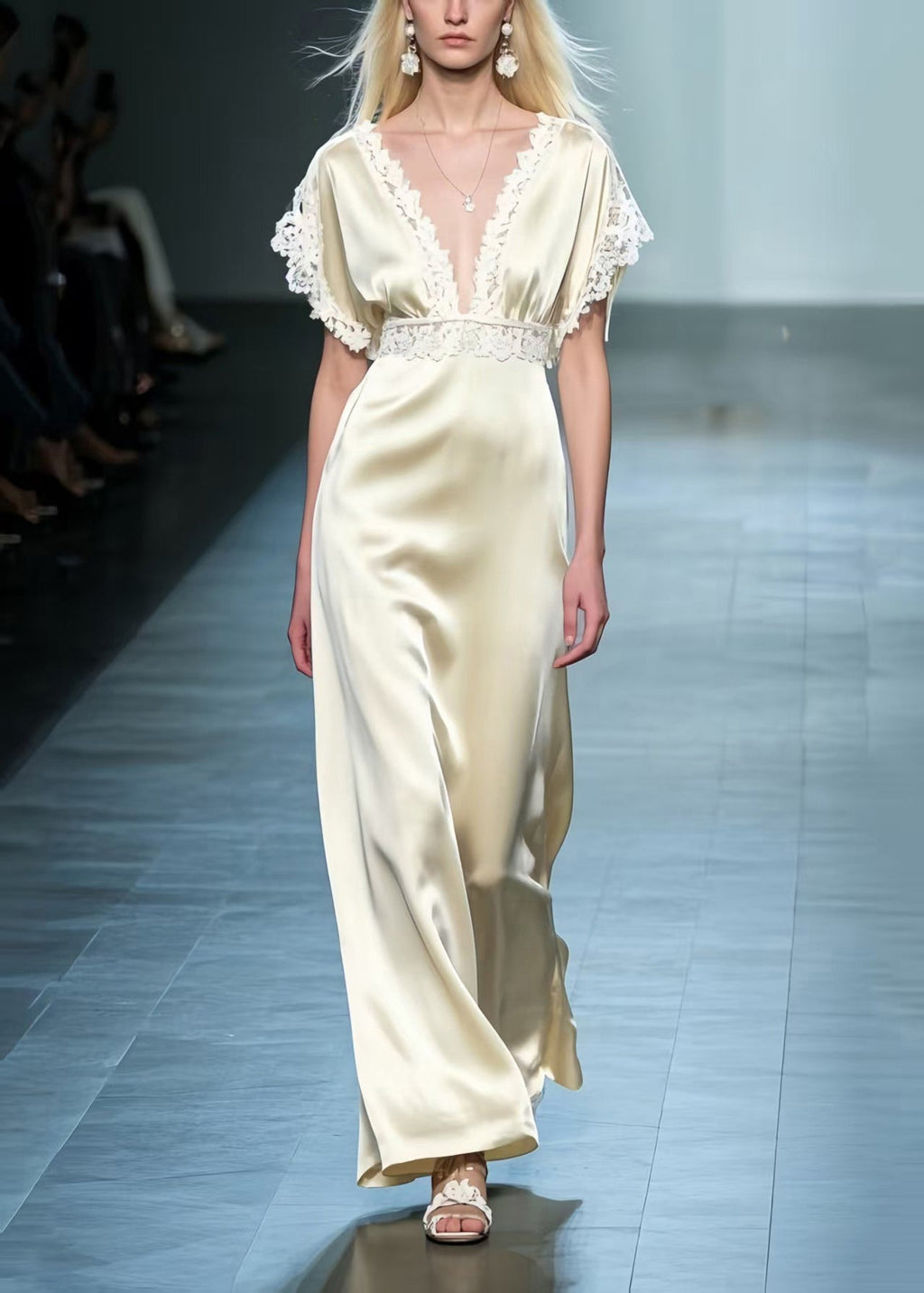 A Vintage Style Dress with Delicate Timeless Details