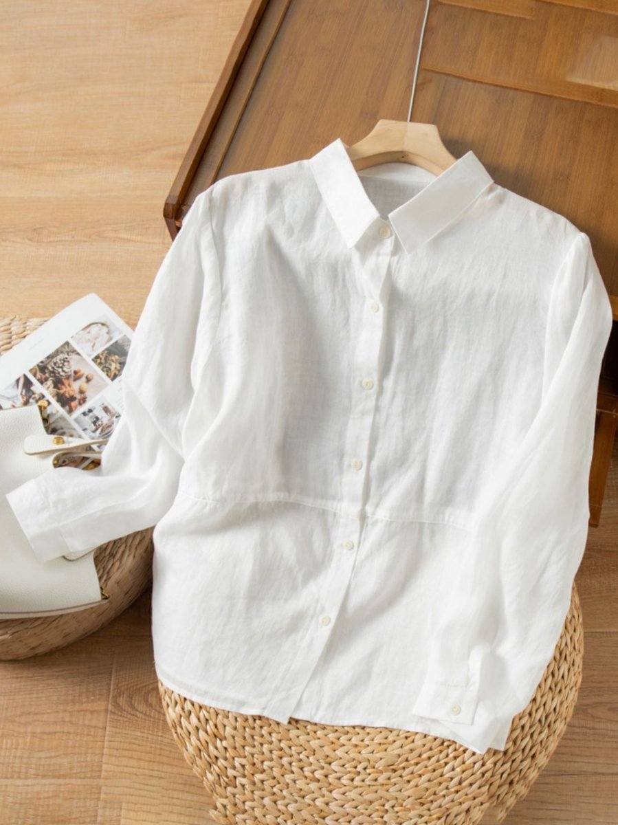 A Vintage Style Shirt with Delicate Timeless Details