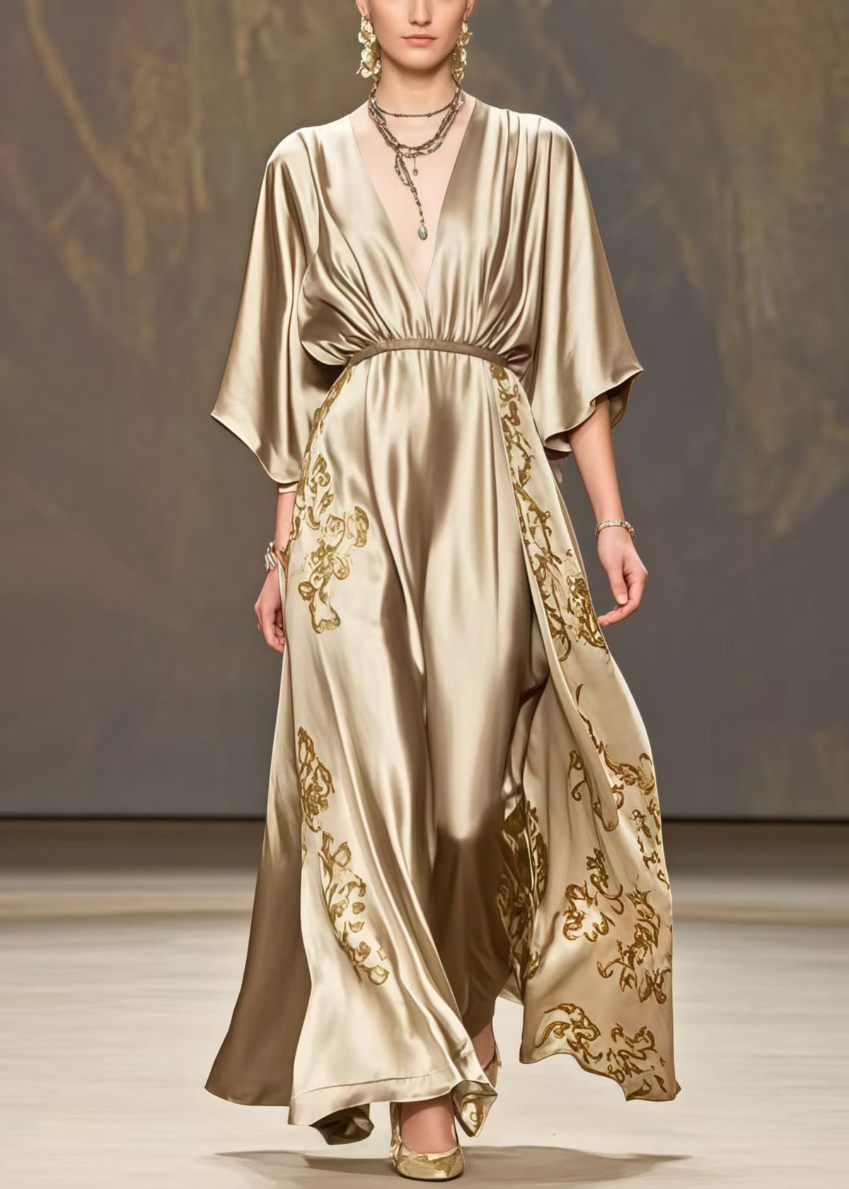 A Vintage Style Dress with Delicate Timeless Details