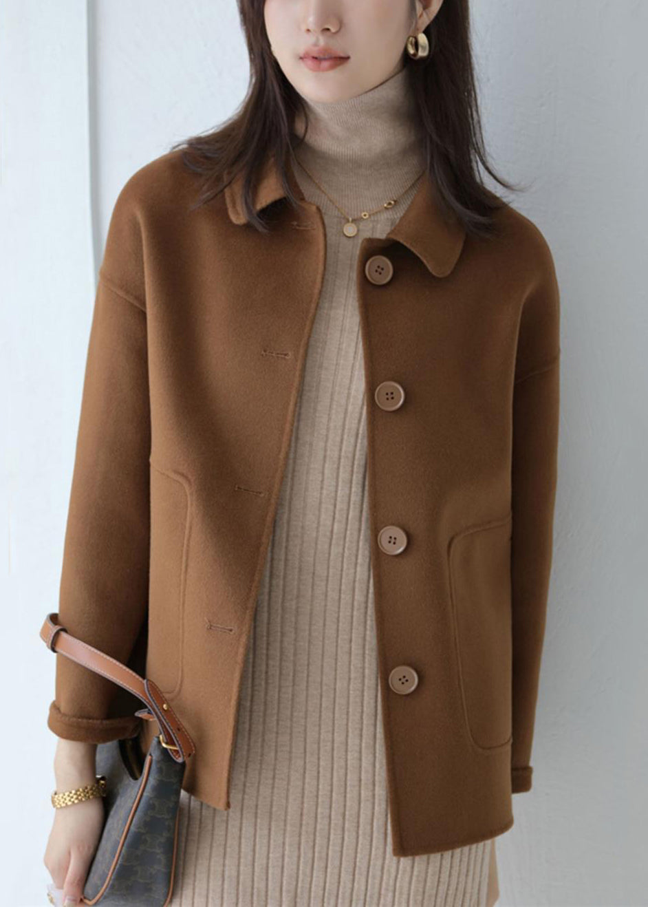Vintage Inspired Coat with a Contemporary Edge