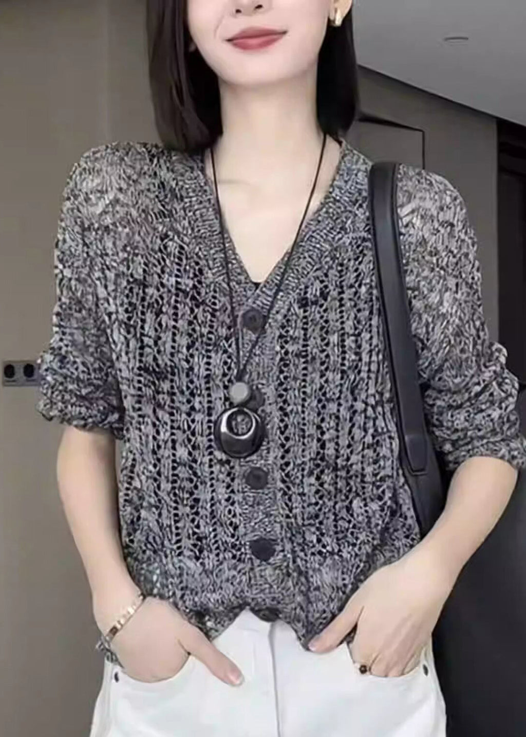 Sophisticated Cardigan with a Clean Classic Look