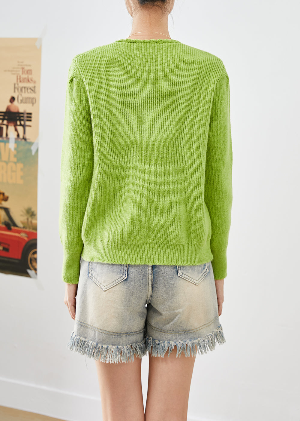 Beautifully Finished Sweater in a Timeless Design
