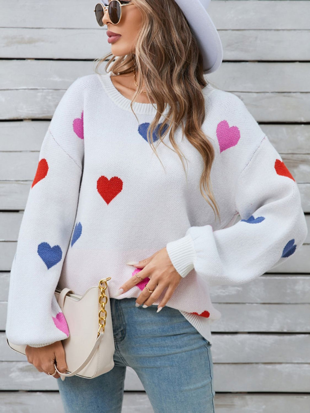 Classic Vintage Sweater with a Flattering Fit