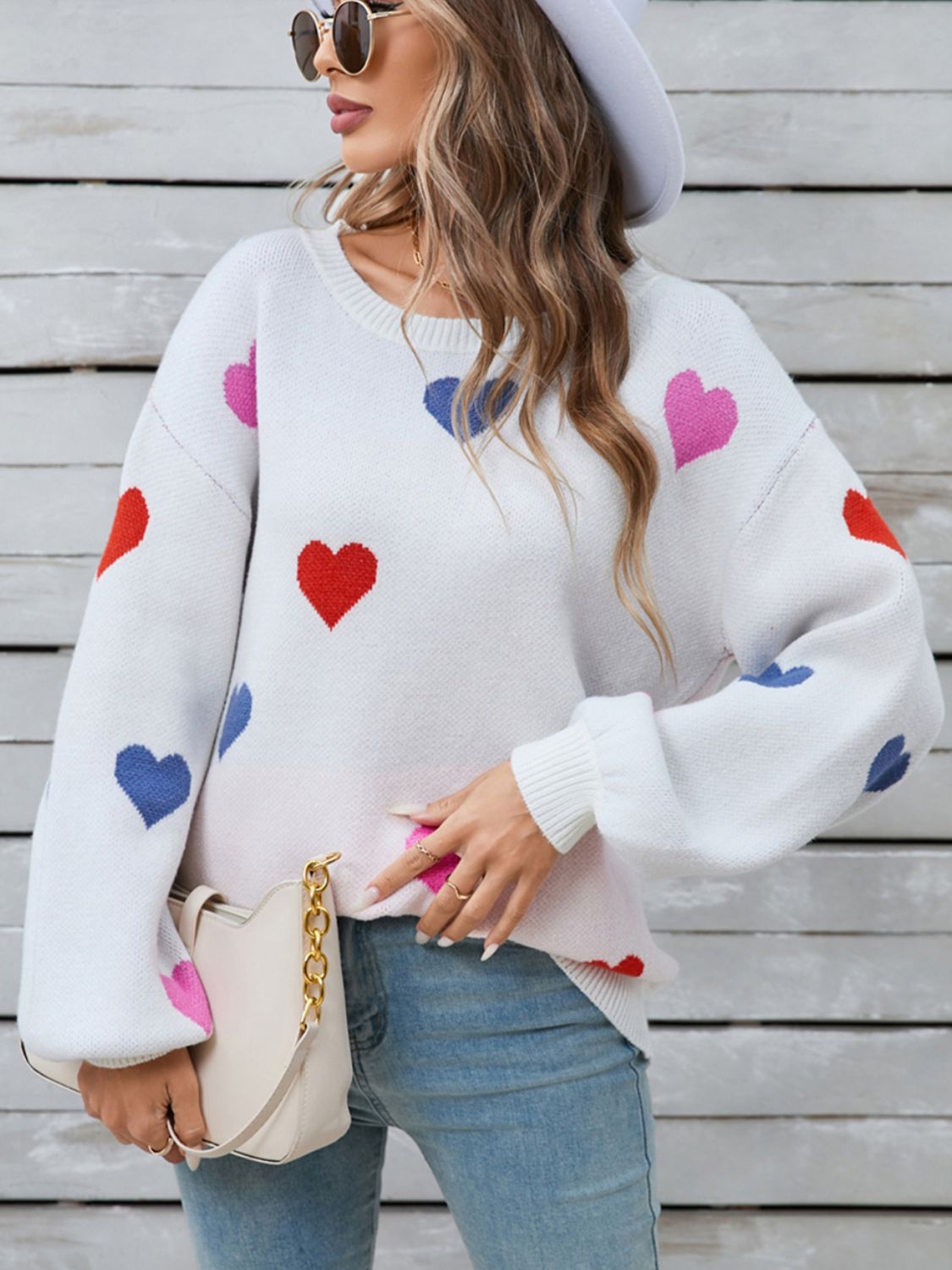 Classic Vintage Sweater with a Flattering Fit