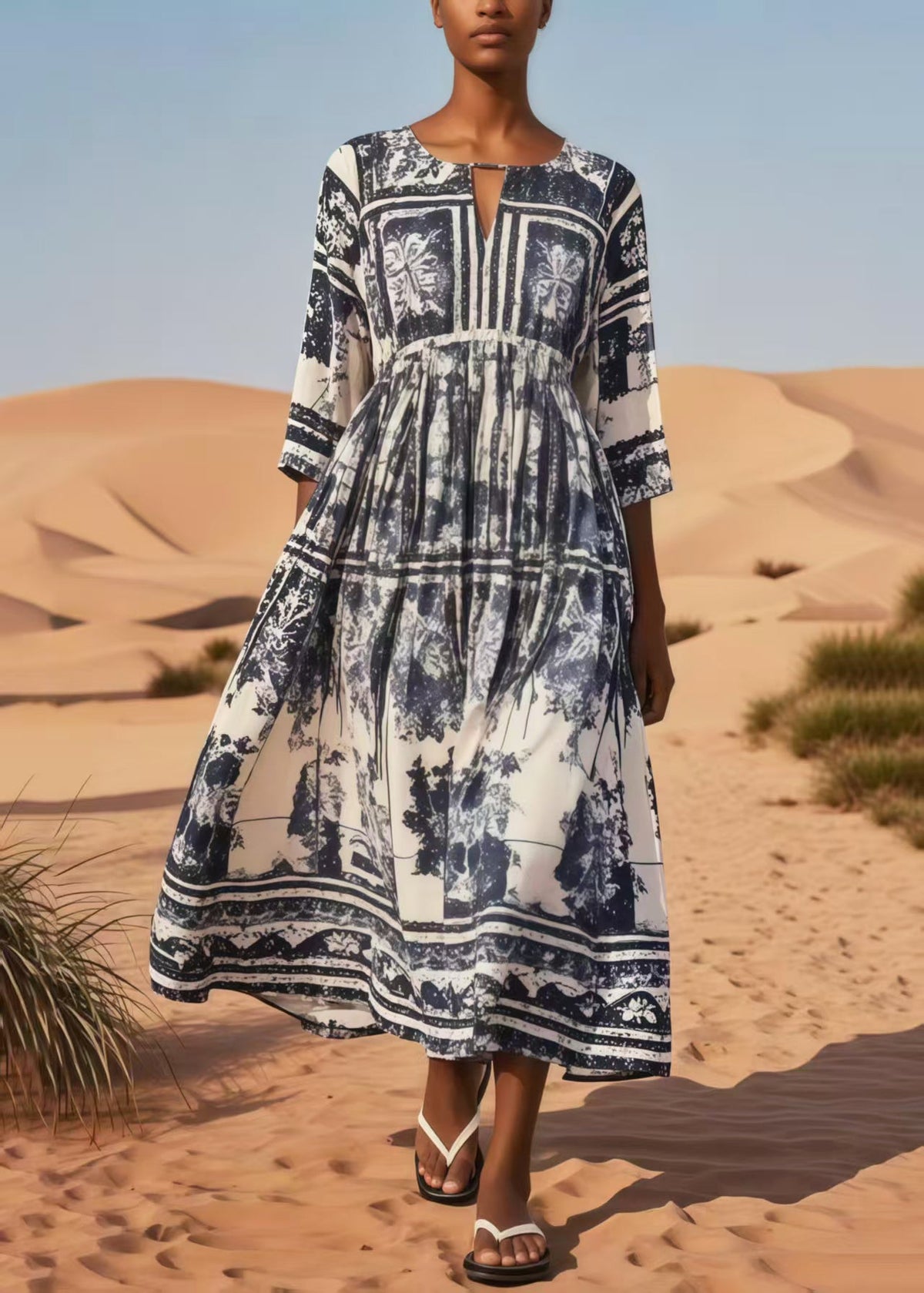 A Vintage Style Dress with Delicate Timeless Details