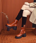 Vintage Inspired Orthopedic Boots