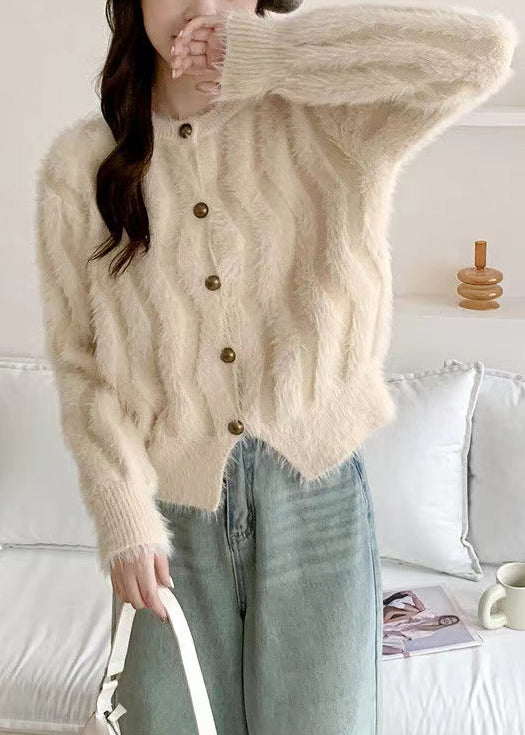 A Vintage Style Cardigan with Delicate Timeless Details
