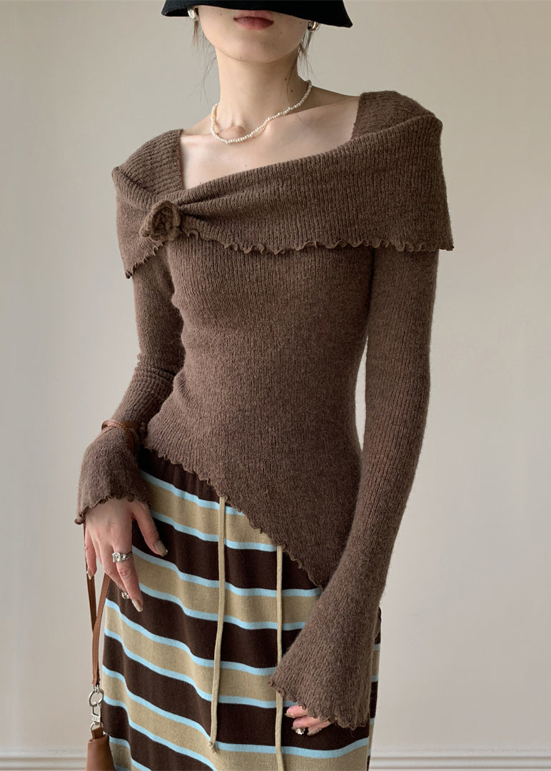 A Vintage Style Sweater with Delicate Timeless Details