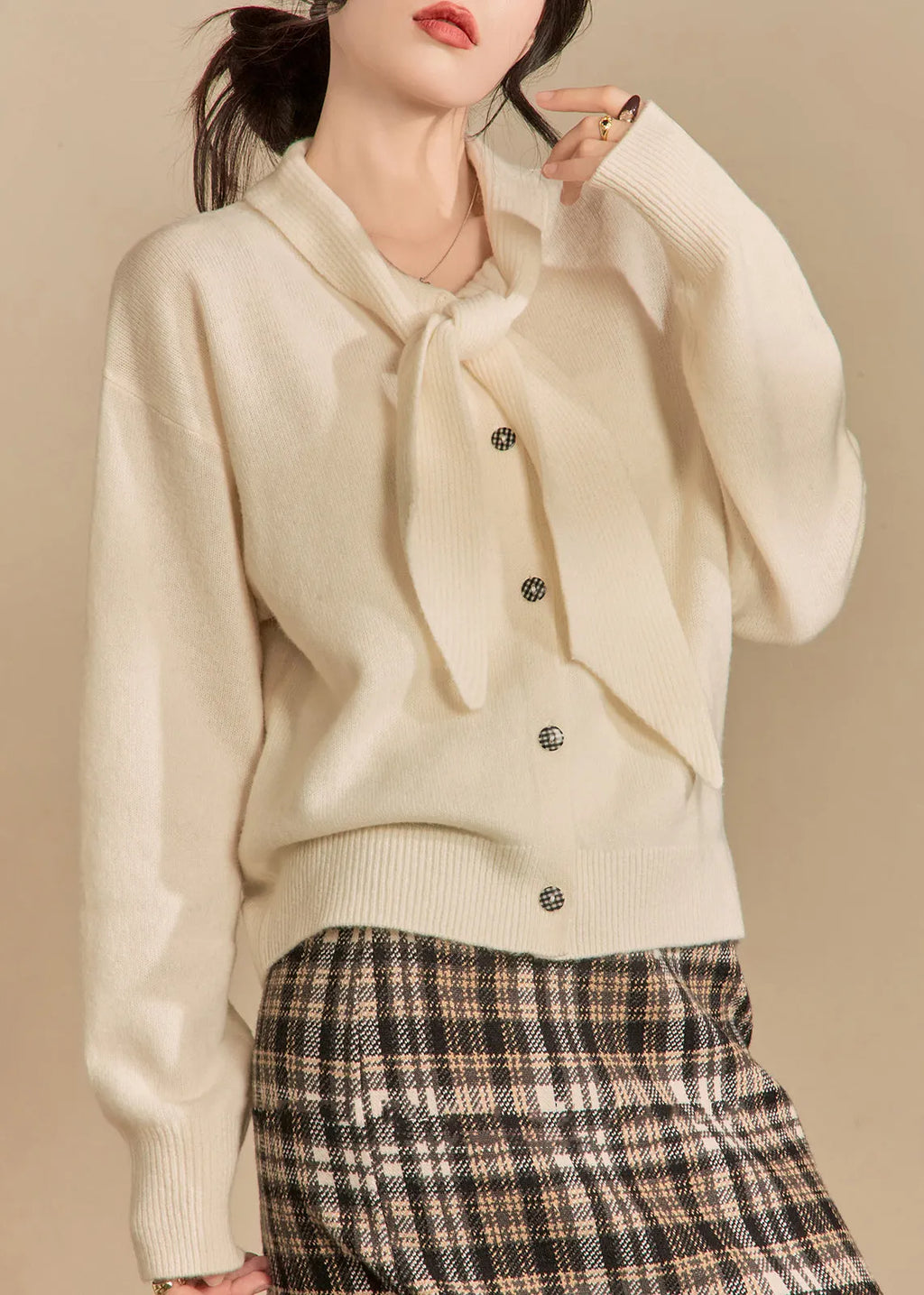 Vintage Inspired Sweater with a Contemporary Edge