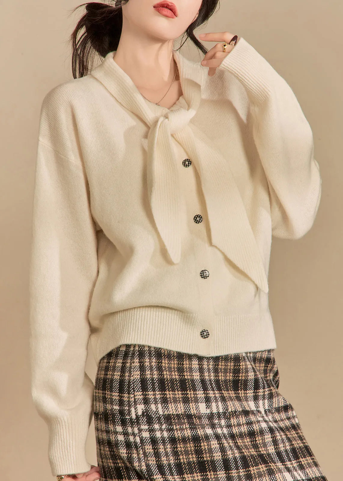 Vintage Inspired Sweater with a Contemporary Edge