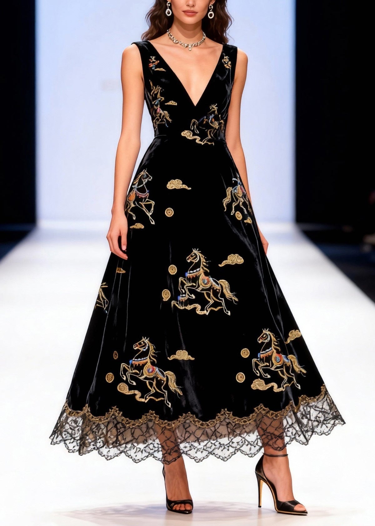 Well Tailored Dress with a Graceful Silhouette