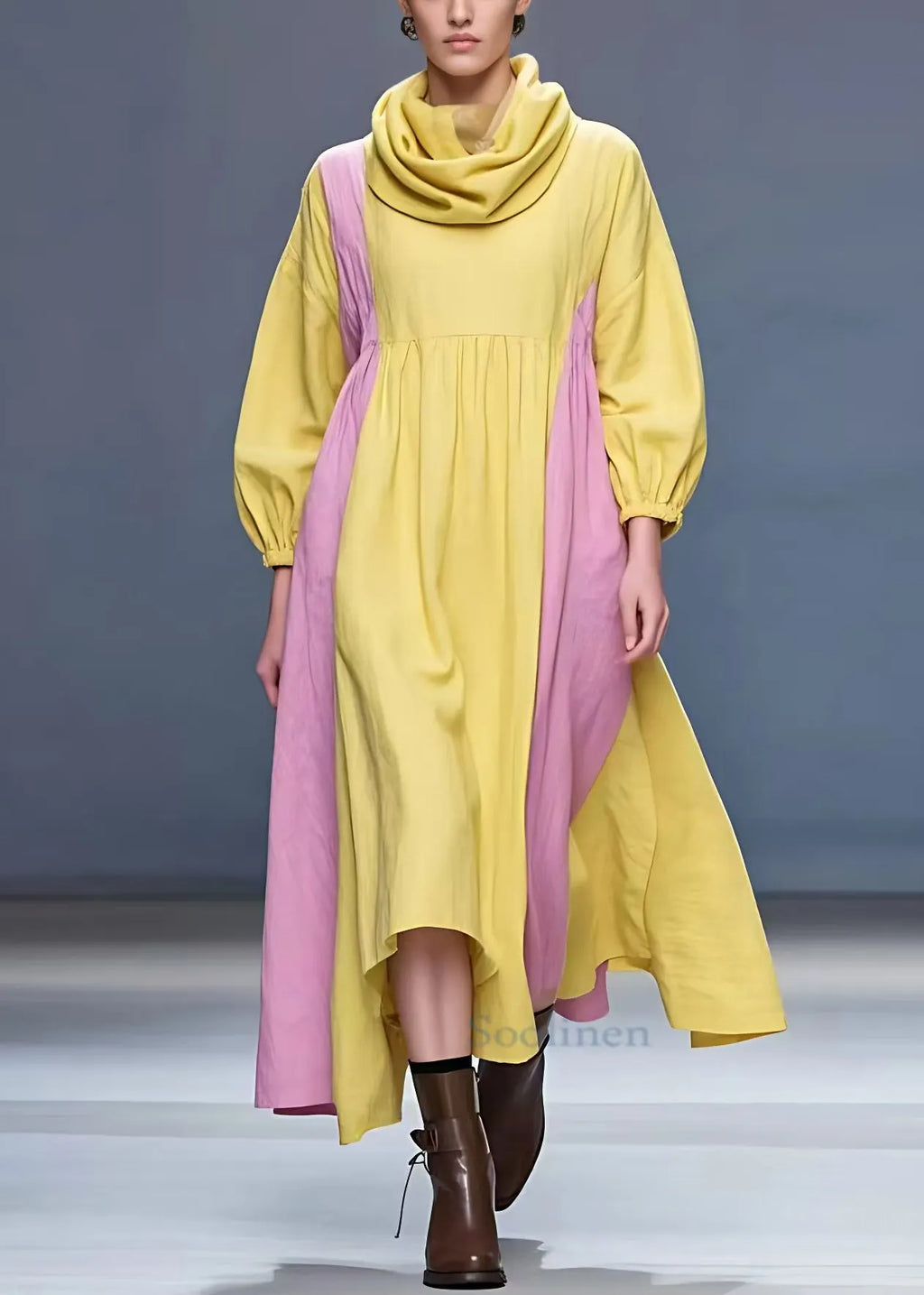 Classic Vintage Dress with a Flattering Fit