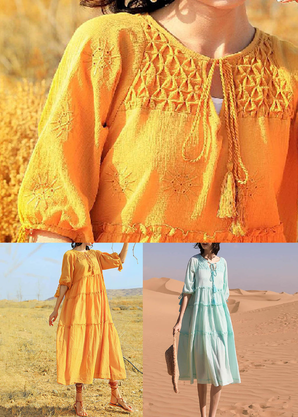 A Vintage Style Dress with Delicate Timeless Details