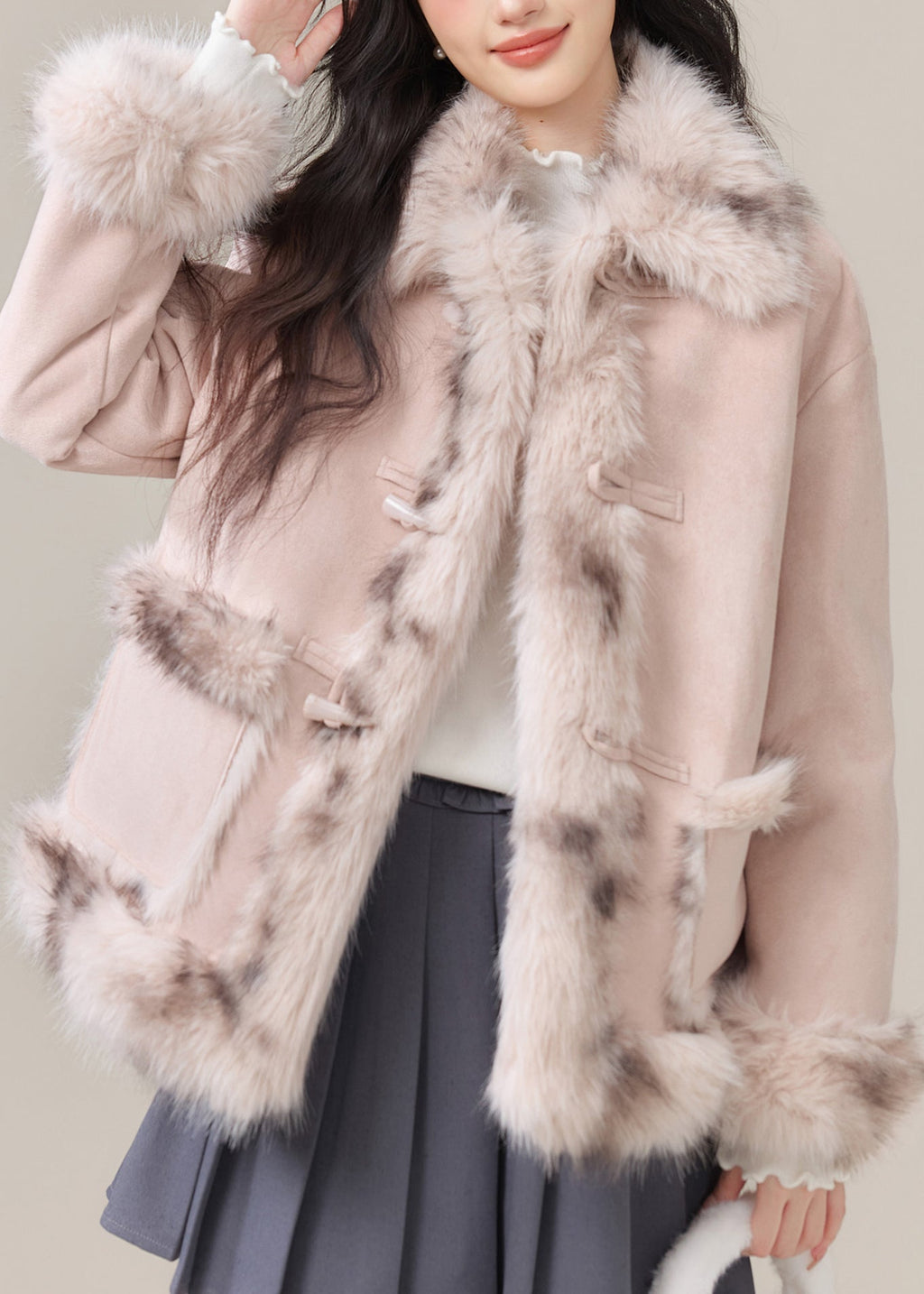 Classic Vintage Coat with a Flattering Fit