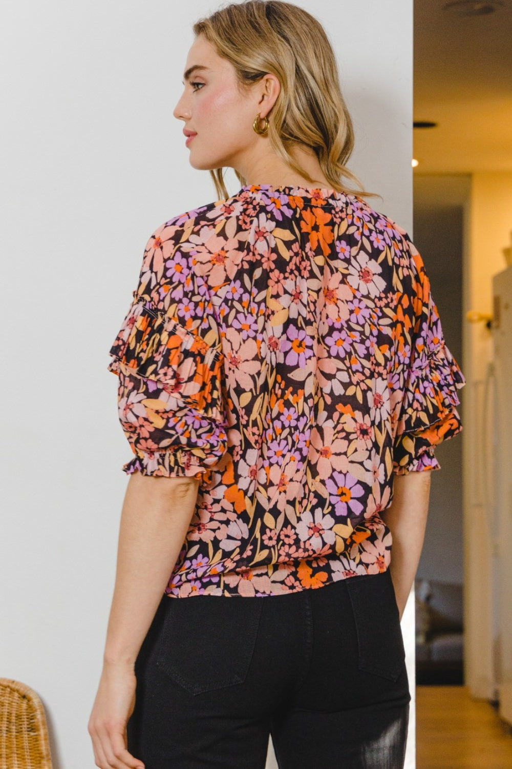 Gracefully Styled Blouse for Any Occasion