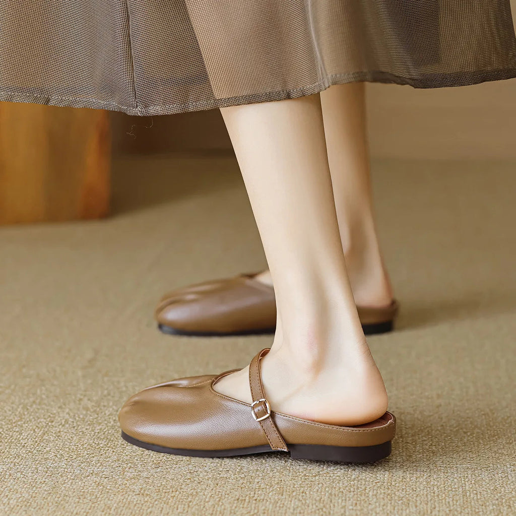 Classic Orthopedic Flats with Timeless Style