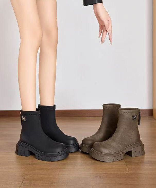 Vintage Inspired Orthopedic Boots