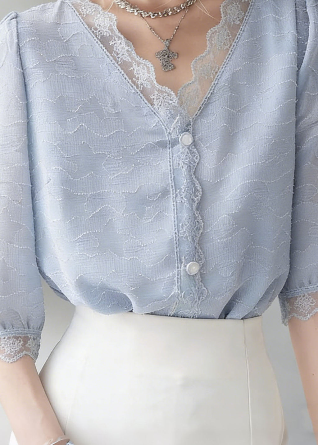 A Vintage Style Top with Delicate Timeless Details