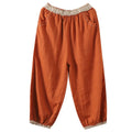 A Vintage Style Pants with Delicate Timeless Details