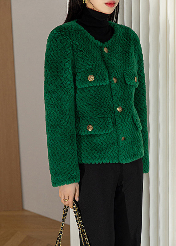 A Vintage Style Coat with Delicate Timeless Details