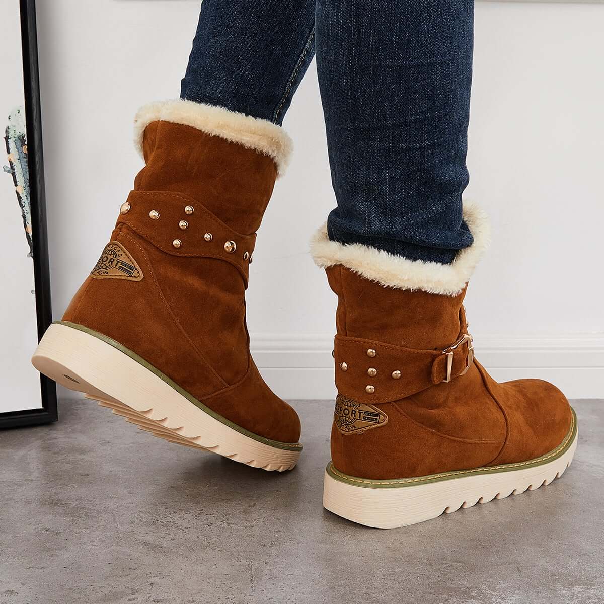 Vintage Inspired Orthopedic Boots