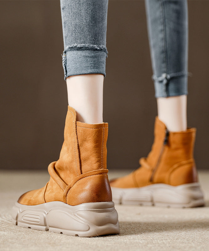 Graceful Orthopedic Boots for Modern Look