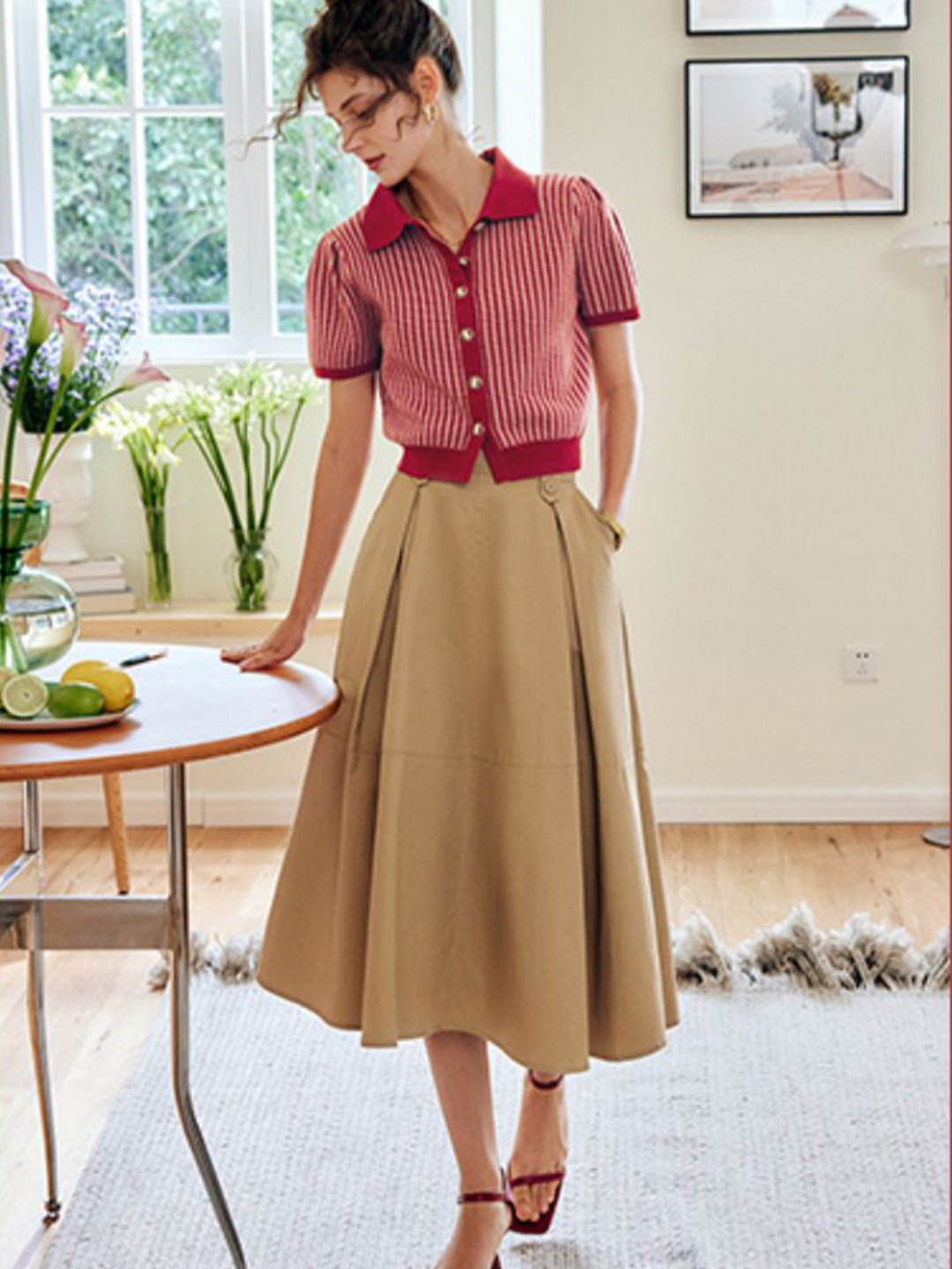 A Vintage Style Top with Delicate Timeless Details