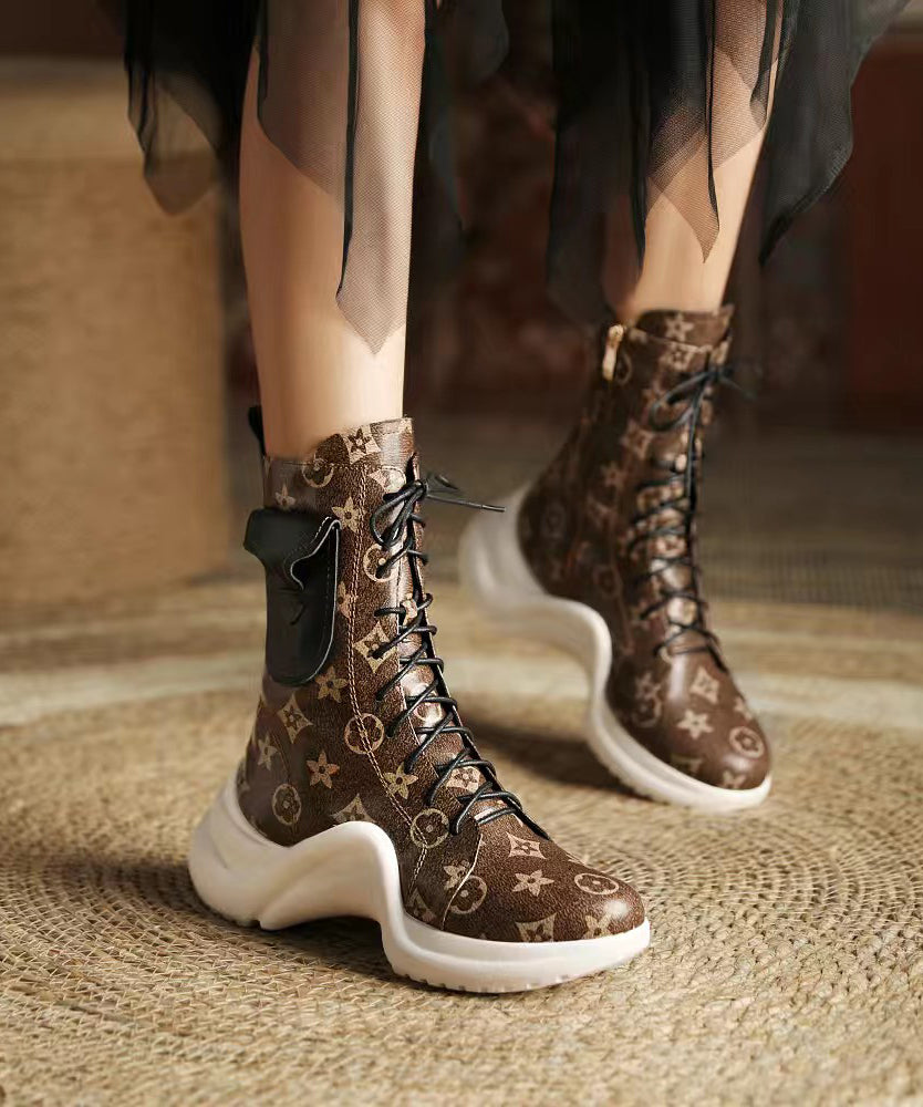 Chic Orthopedic Boots with Unique Design