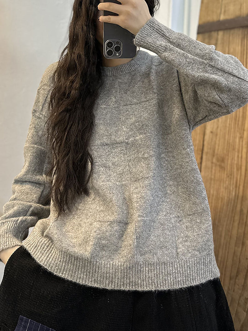 Beautifully Finished Sweater in a Timeless Design