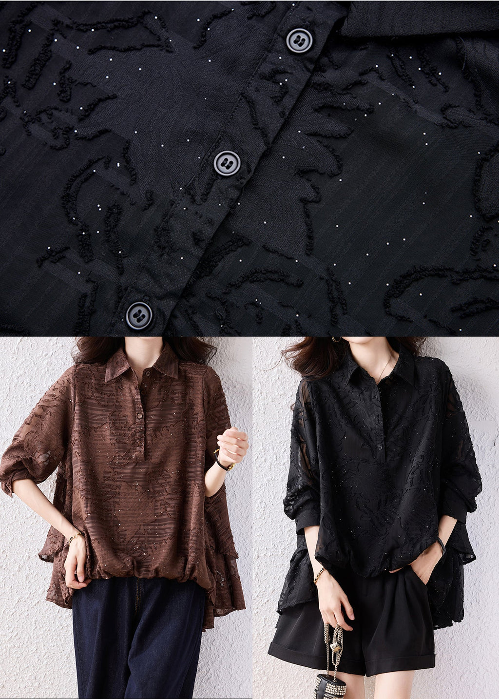 Vintage Inspired Blouse with a Contemporary Edge