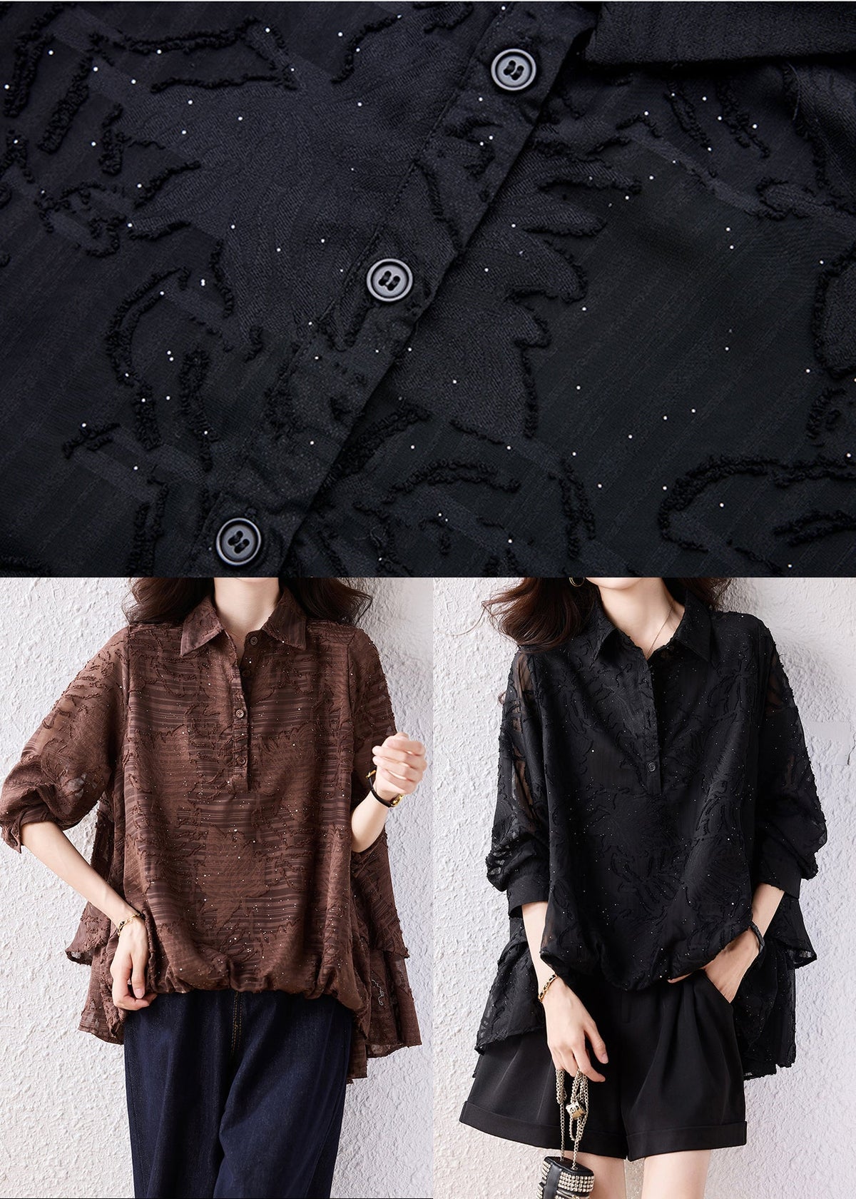 Vintage Inspired Blouse with a Contemporary Edge