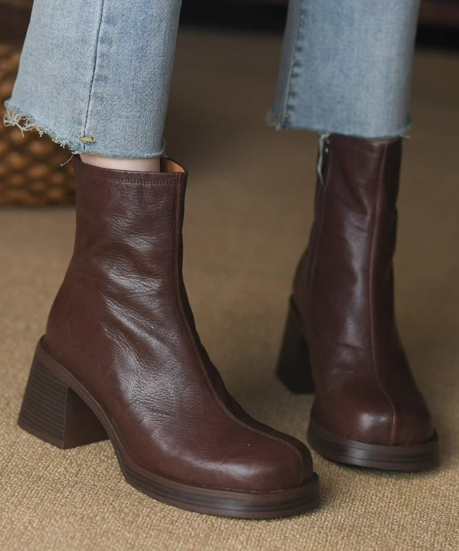 Classic Orthopedic Boots with Timeless Style