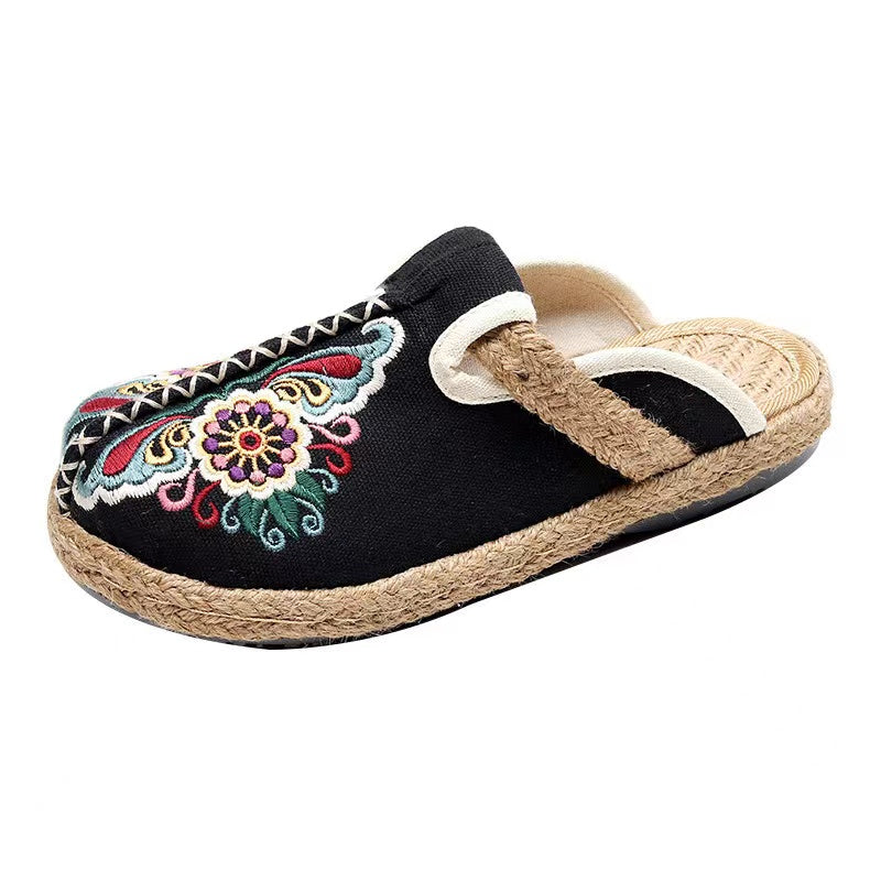 Vintage Inspired Orthopedic Flats