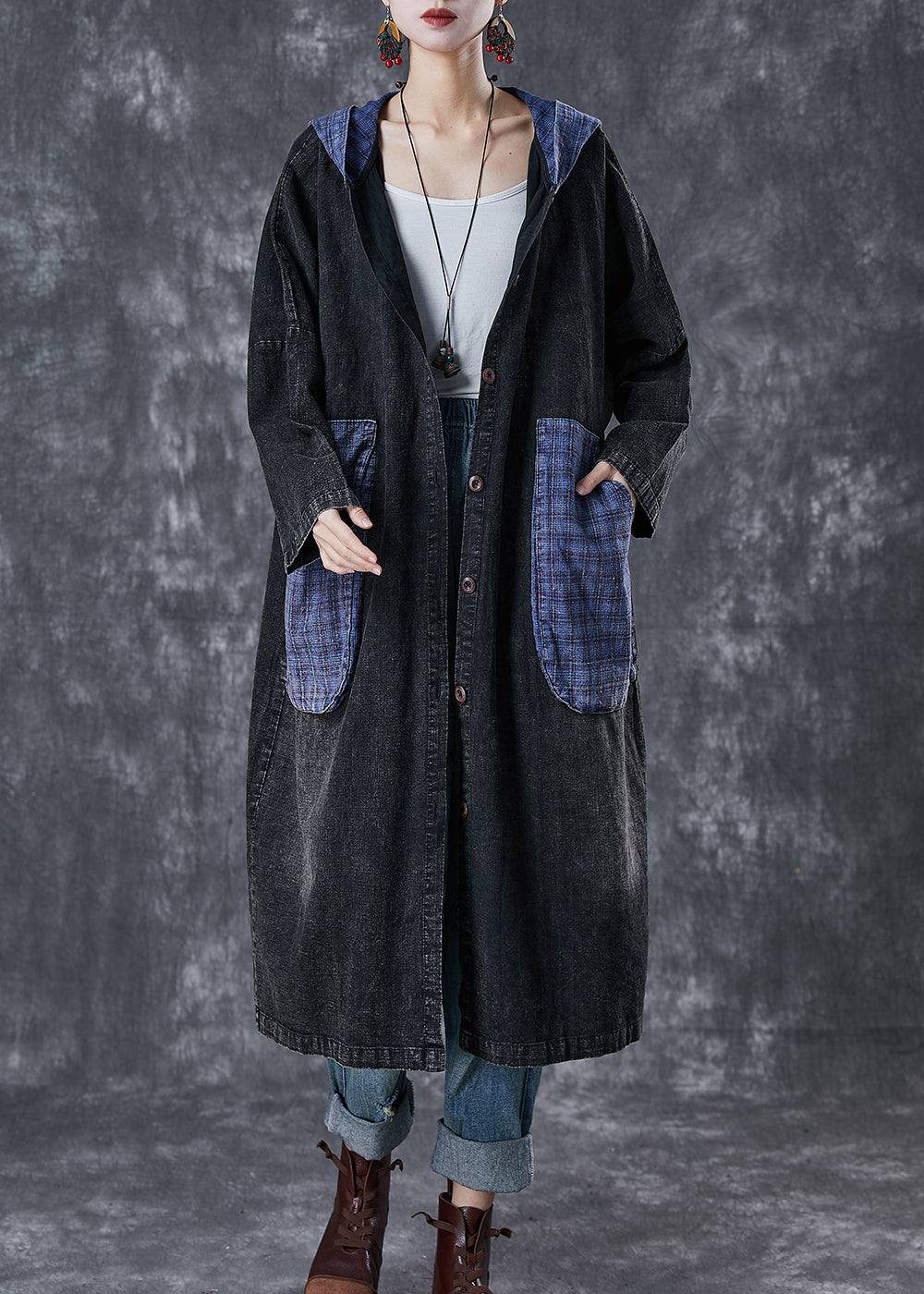 Classic Vintage Coat with a Flattering Fit