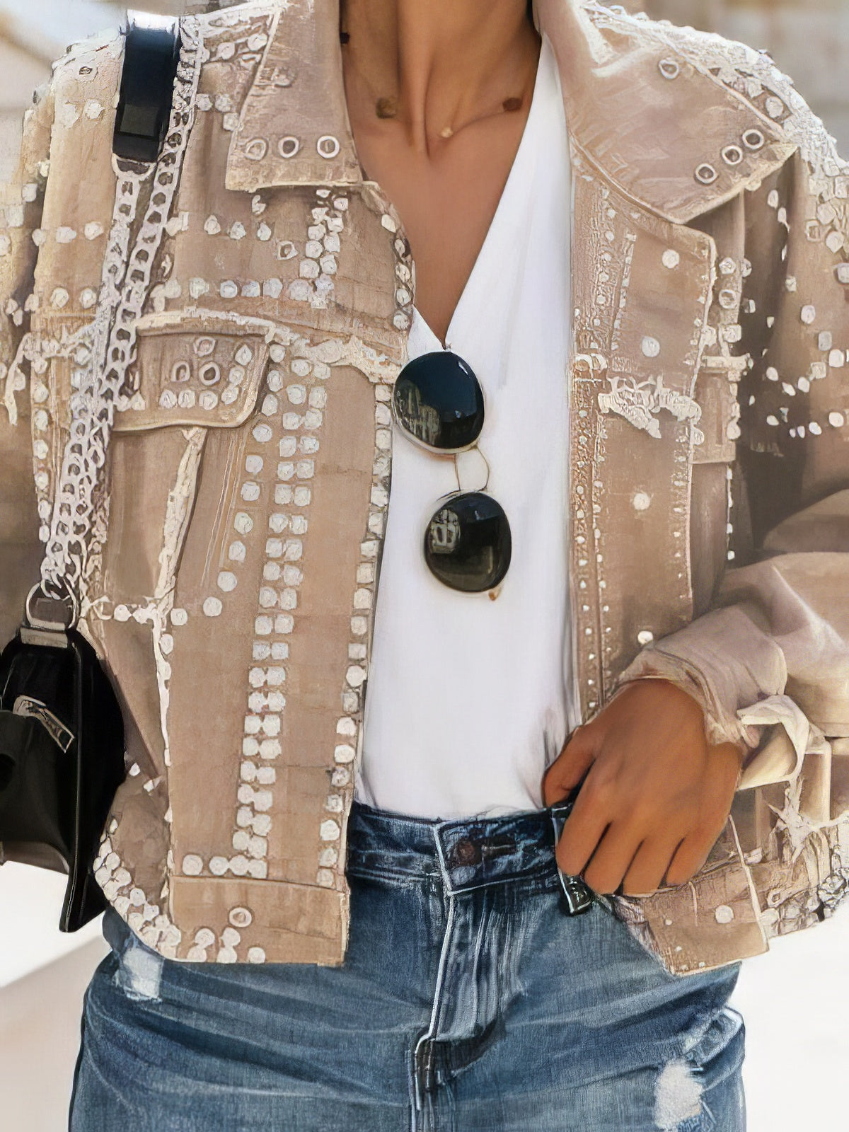 Classic Vintage Jacket with a Flattering Fit
