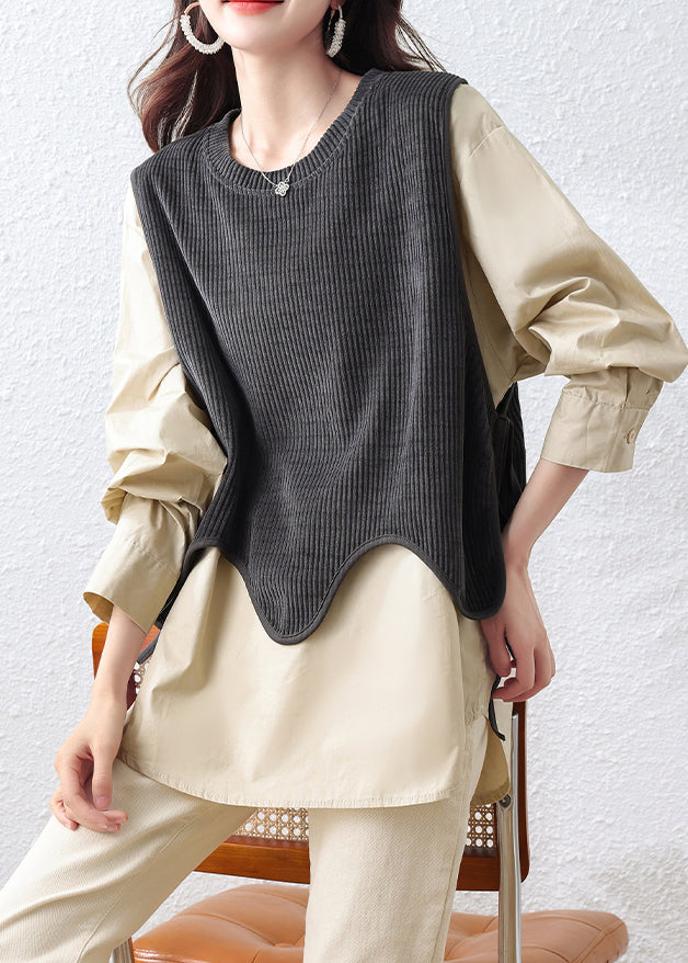 Well Tailored Top with a Graceful Silhouette