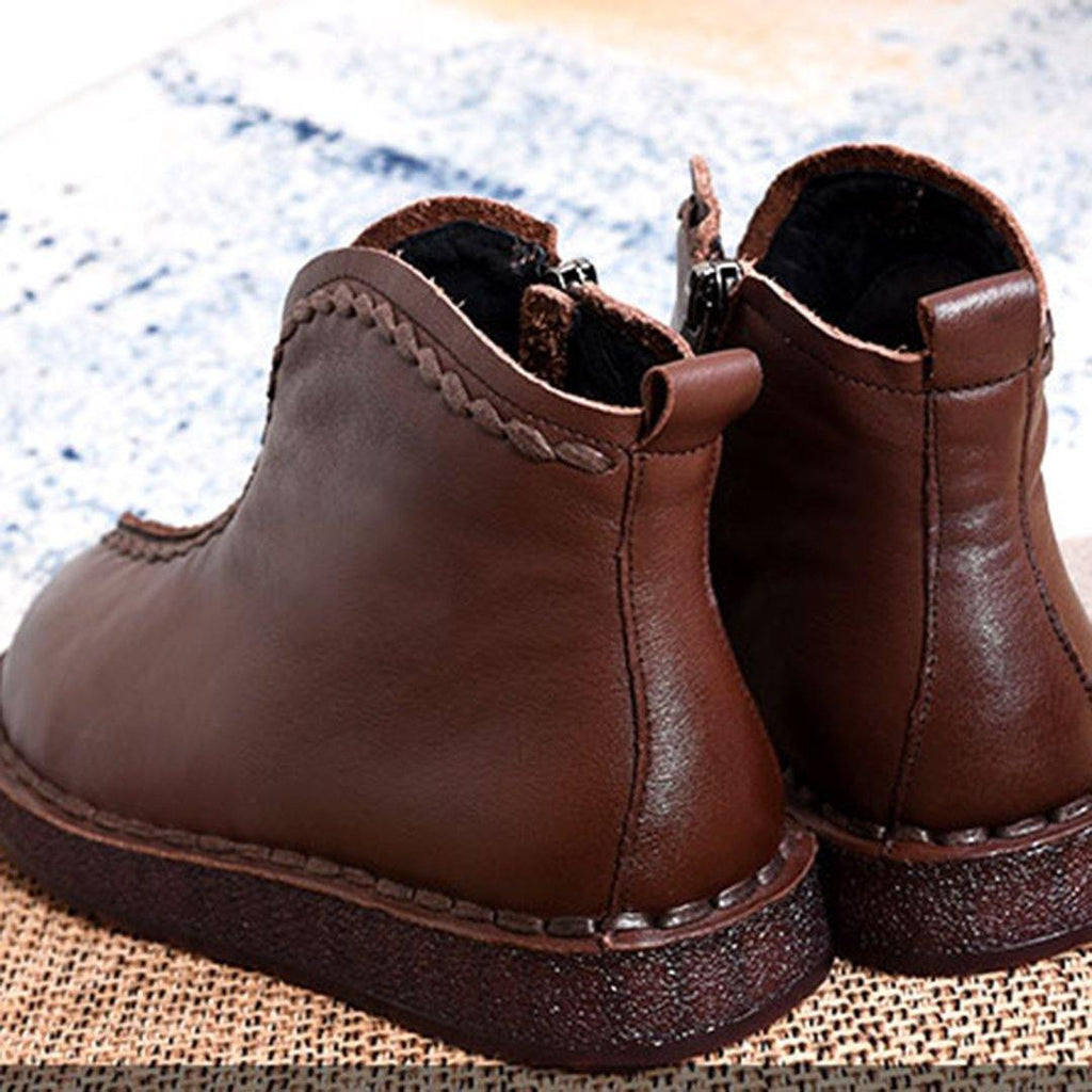Vintage Inspired Orthopedic Boots